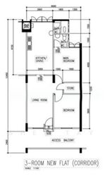 Blk 529 Bedok North Street 3 (Bedok), HDB 3 Rooms #617522701